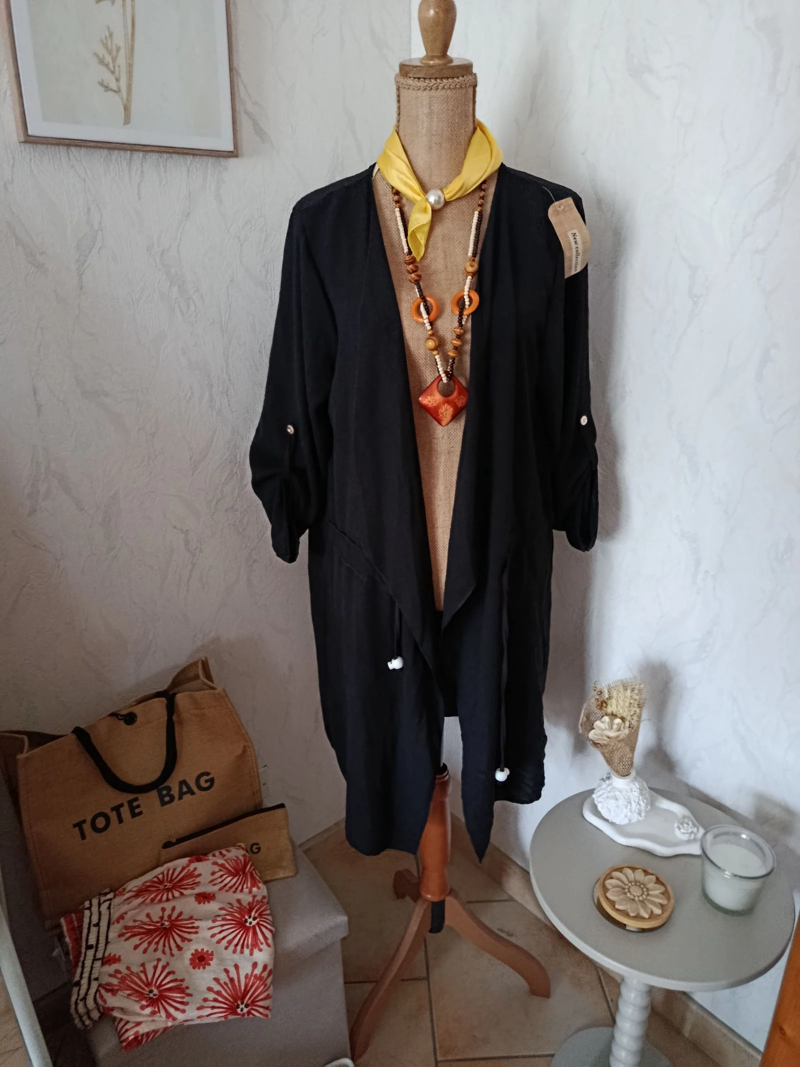 Veste légère avec cordon de serrage (taille généreuse)